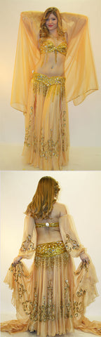 Pharaonics of Egypt Sohair/Soheir Zaki Skirt Set 25356