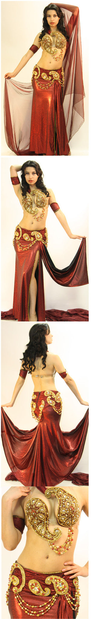 Eman Zaki Two-Piece Costume Eman Zaki Two-Piece Costume