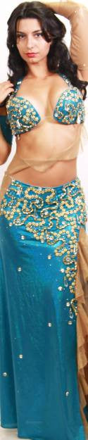 Sahar Okasha Two Piece Costume