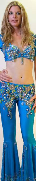 Egyptian Bloom Pants Costume