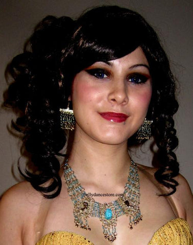 Scarab Necklace And Earrin