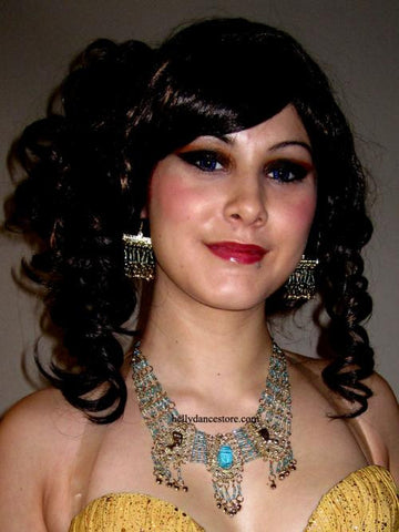 Scarab Necklace And Earrin