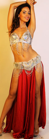 Aida Satin Skirt 23698