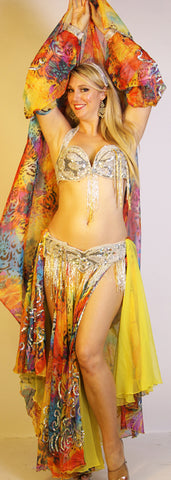 Pharaonics of Egypt Skirt/Veil Set 23856