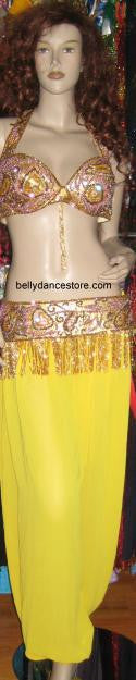 Yellow Harem Pants