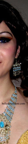 Scarab Necklace And Earrin