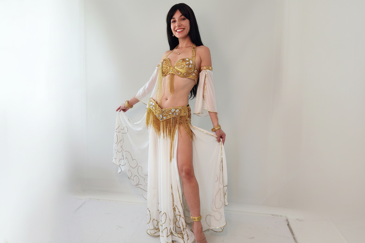 Alexandria Skirt With Armbands/Veil 25417