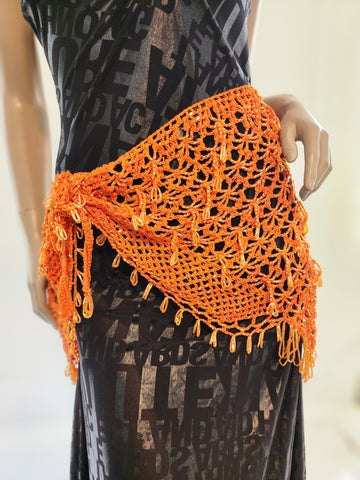 Crochet Hip Scarf 25403