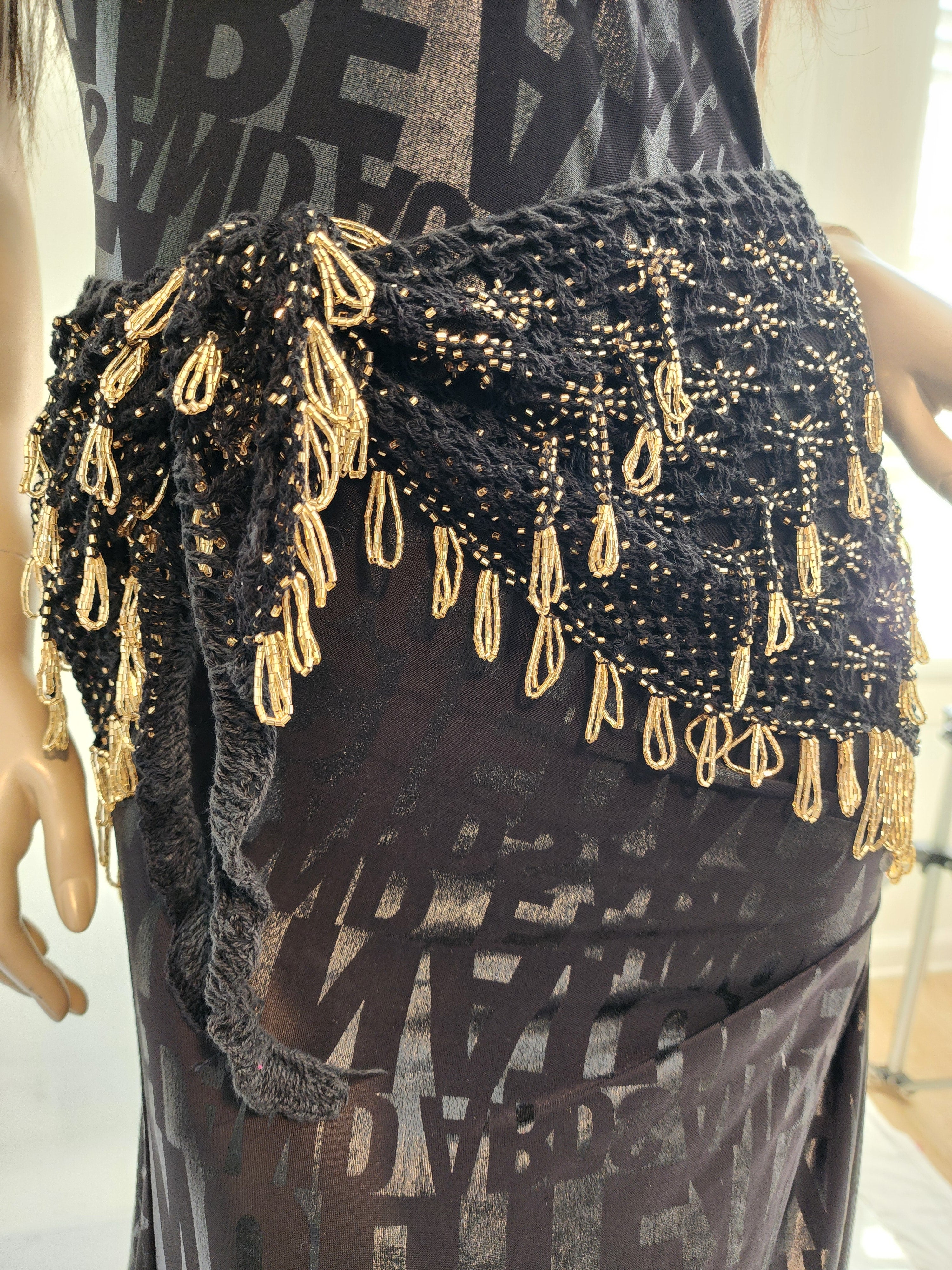 Crochet Hip Scarf 25401