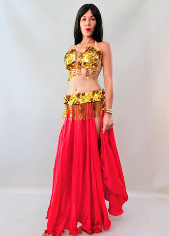 Gold Palette Bra/belt set (D) 25518