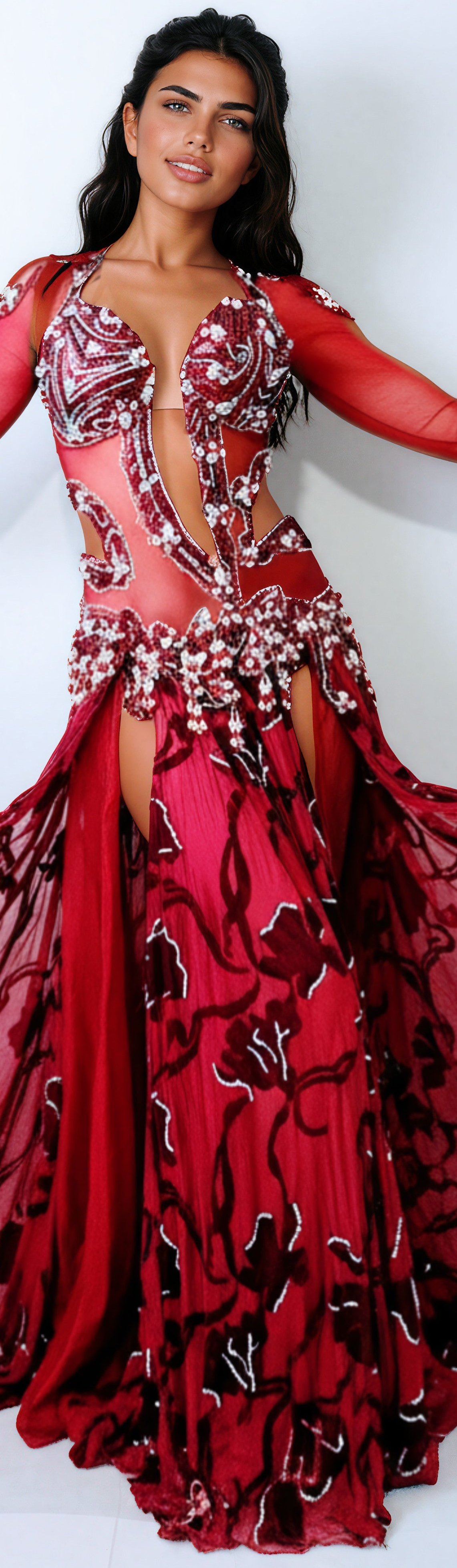 Eman Zaki  dress 25503