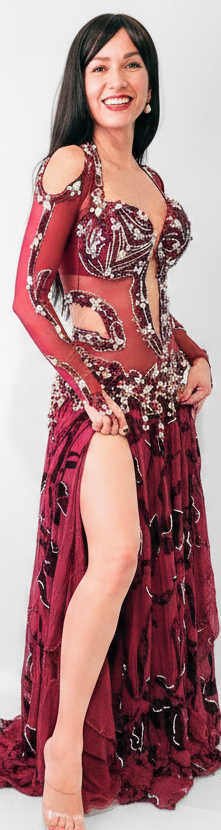 Eman Zaki  dress 25503