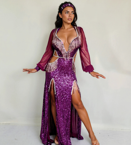Eman Zaki  dress 25544A