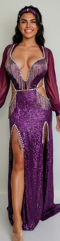 Eman Zaki  dress 25544A