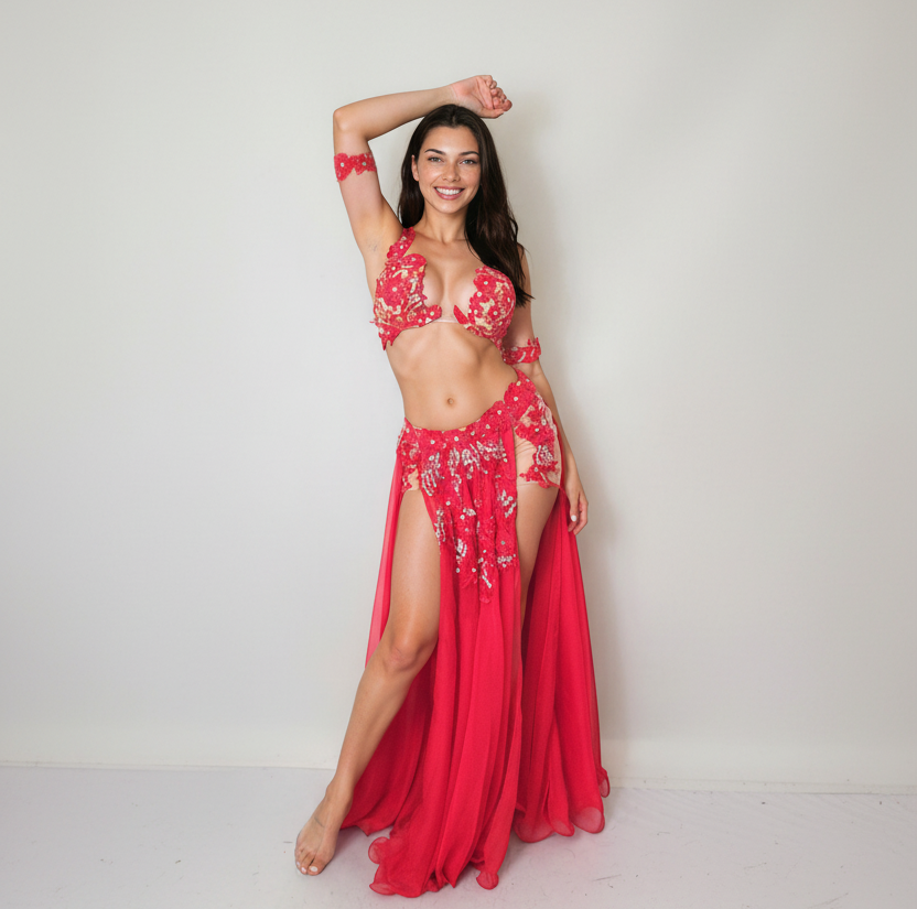 Eman Zaki Two-Piece Costume 25602A