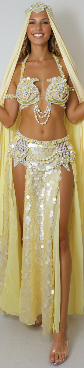Eman Zaki Two-Piece Costume 25673A