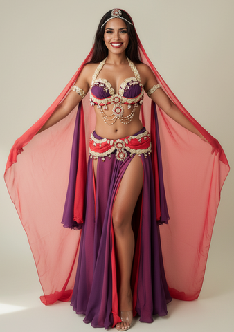 Eman Zaki Two-Piece Costume 25674A