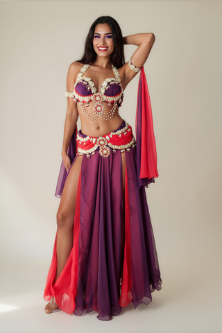 Eman Zaki Two-Piece Costume 25674A