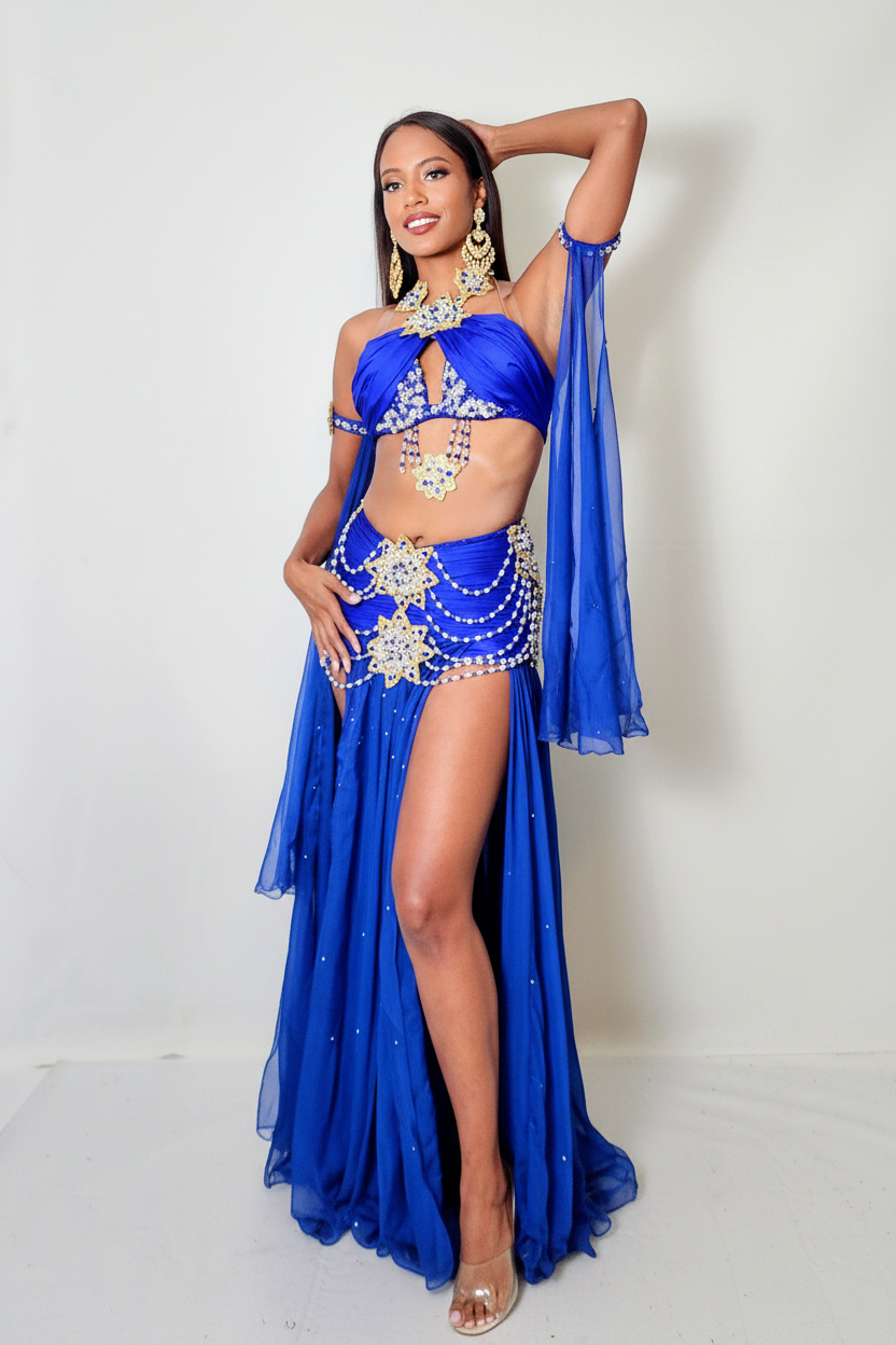 Eman Zaki Two-Piece Costume 25609A