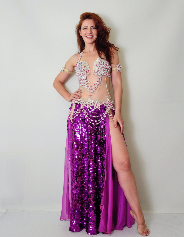 Eman Zaki Two-Piece Costume 25679A