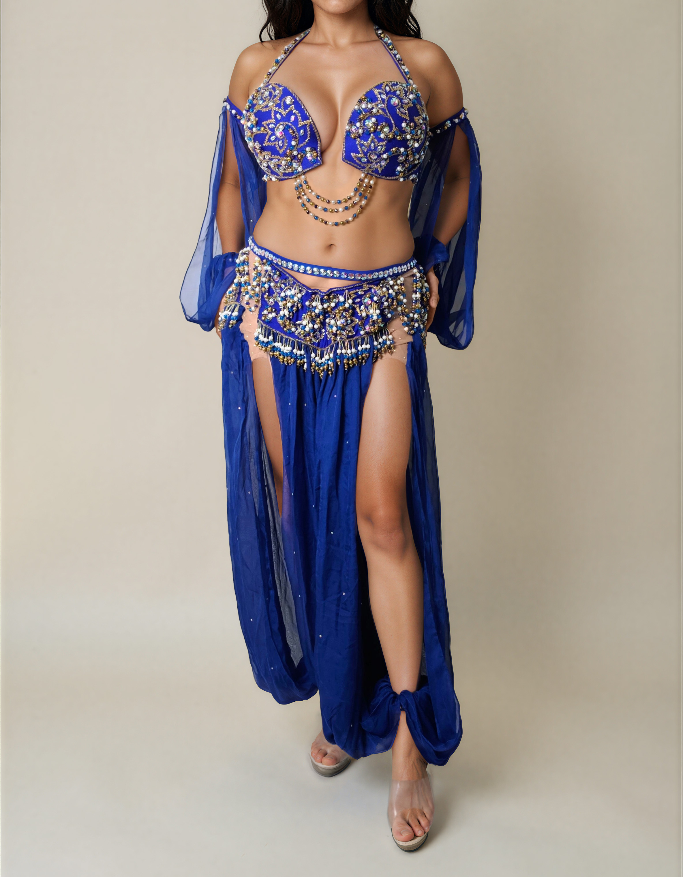 Eman Zaki plus size Pants Costume 25735