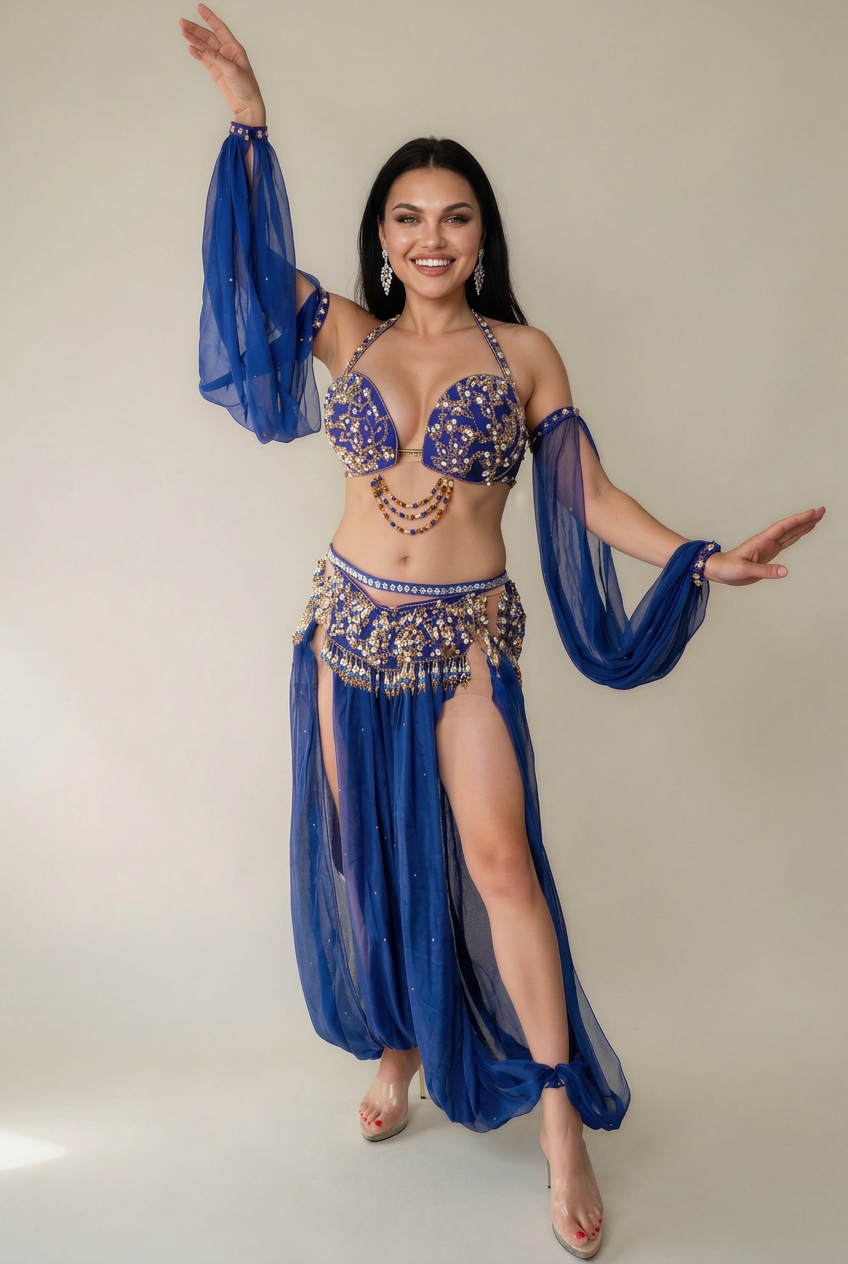 Eman Zaki plus size Pants Costume 25735