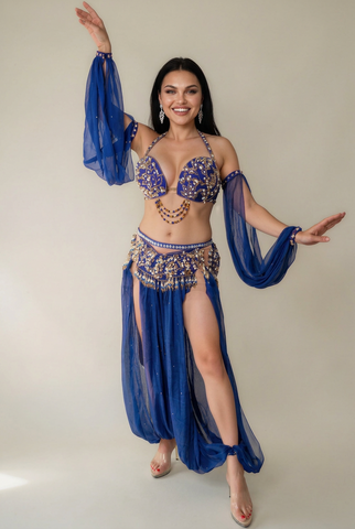 Eman Zaki plus size Pants Costume 25735