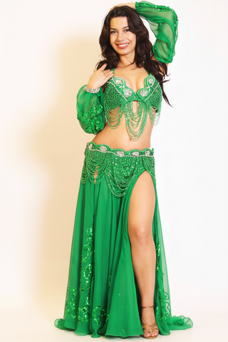 liquid Jewel Bra and Belt 25710