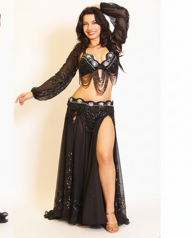 liquid Jewel Bra and Belt 25710