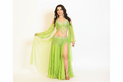 liquid Jewel Bra and Belt