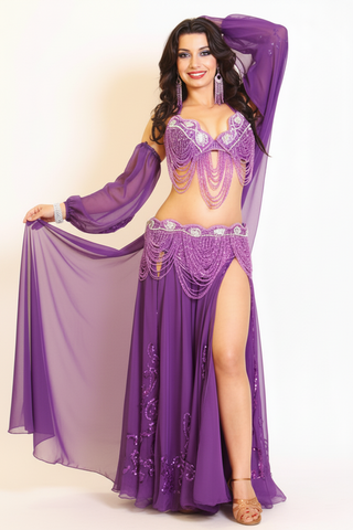 liquid Jewel Bra and Belt