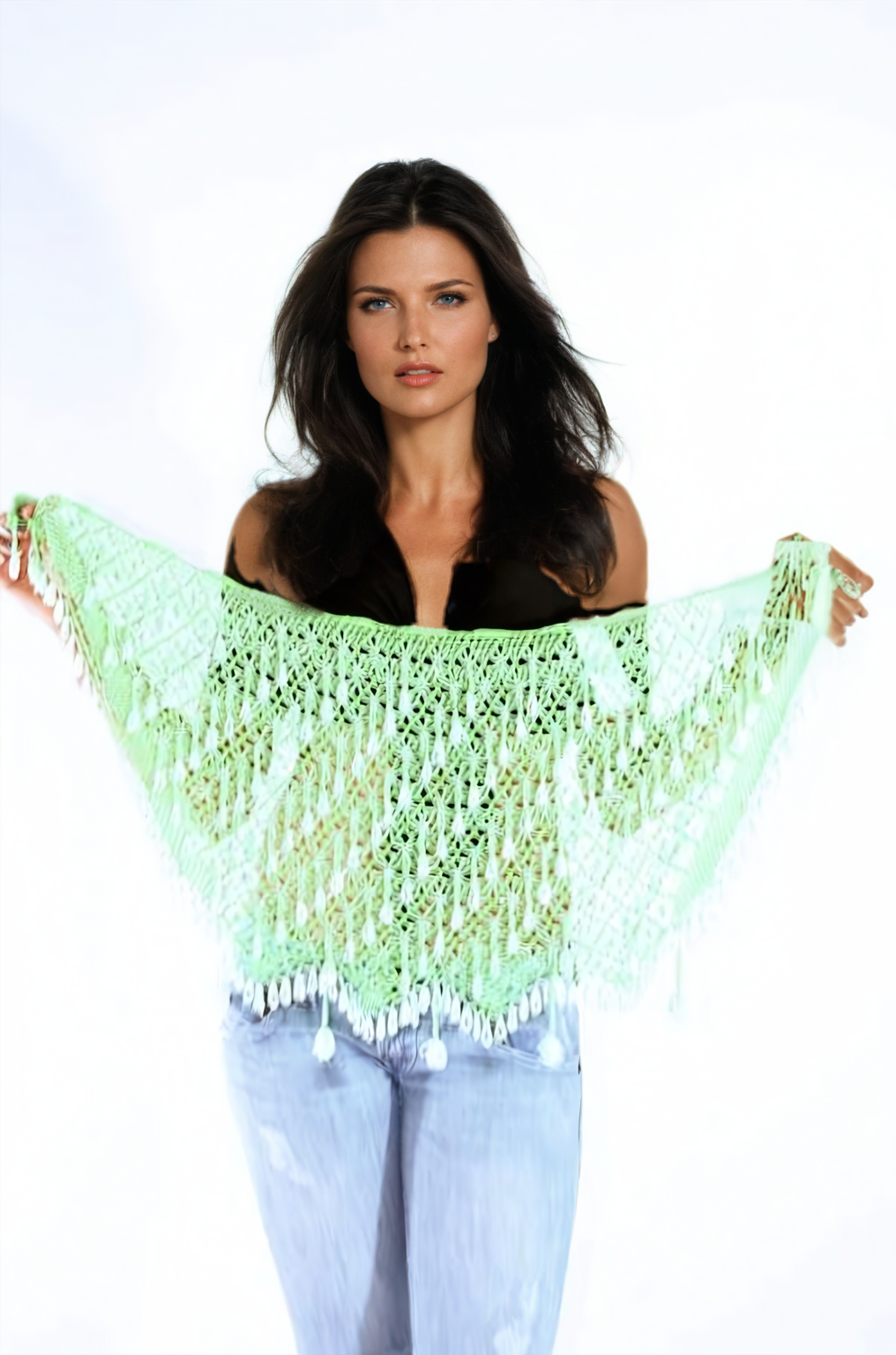 Crochet Hip Scarf 10046