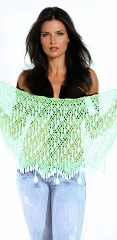 Crochet Hip Scarf 10046