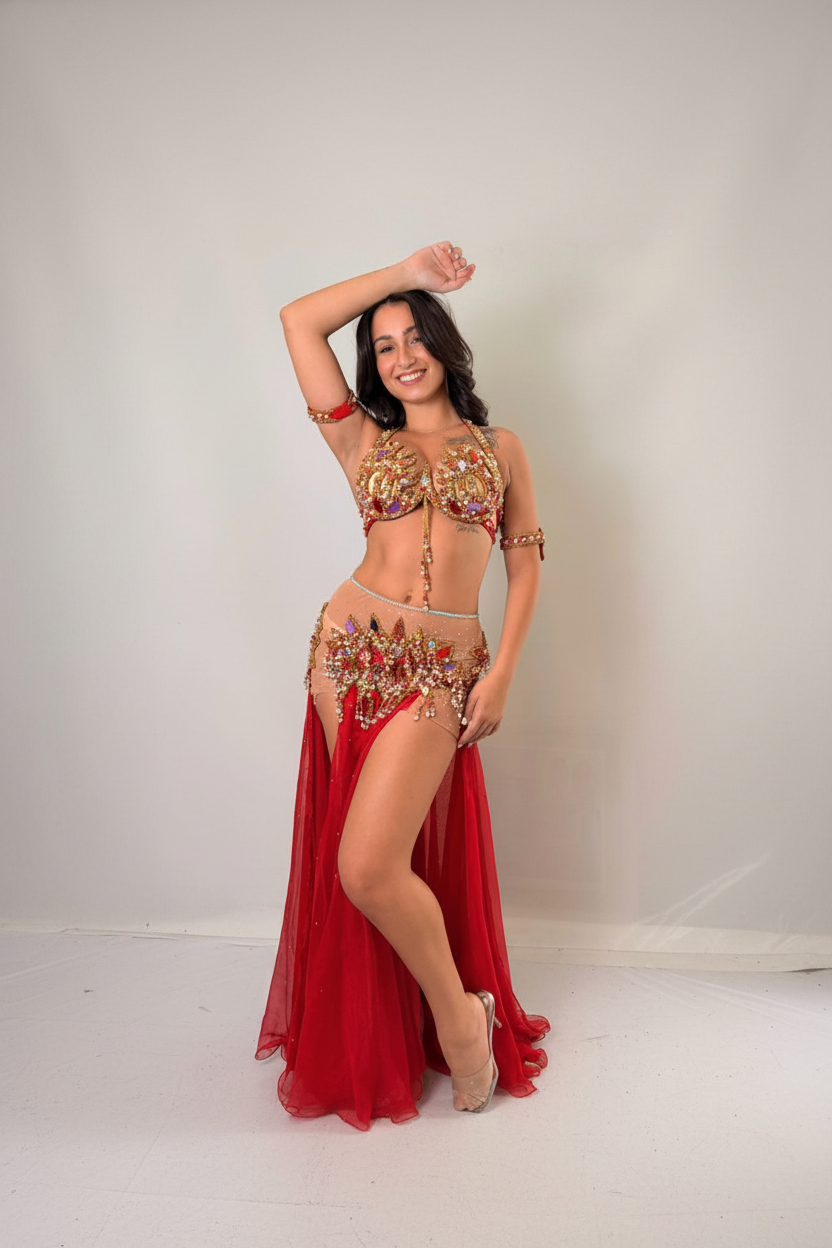 Eman Zaki Two-Piece Costume 25592A