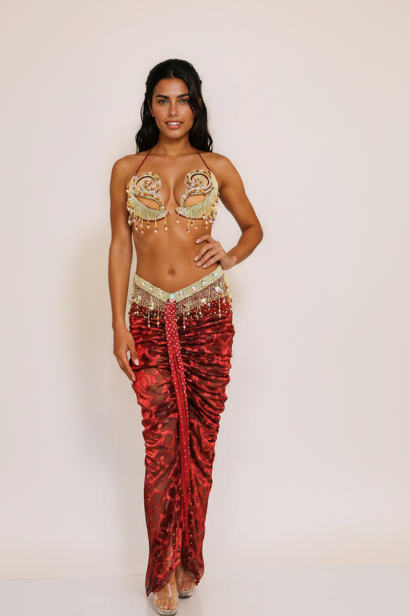 Mumtaz Costume Two-Piece Set 25343