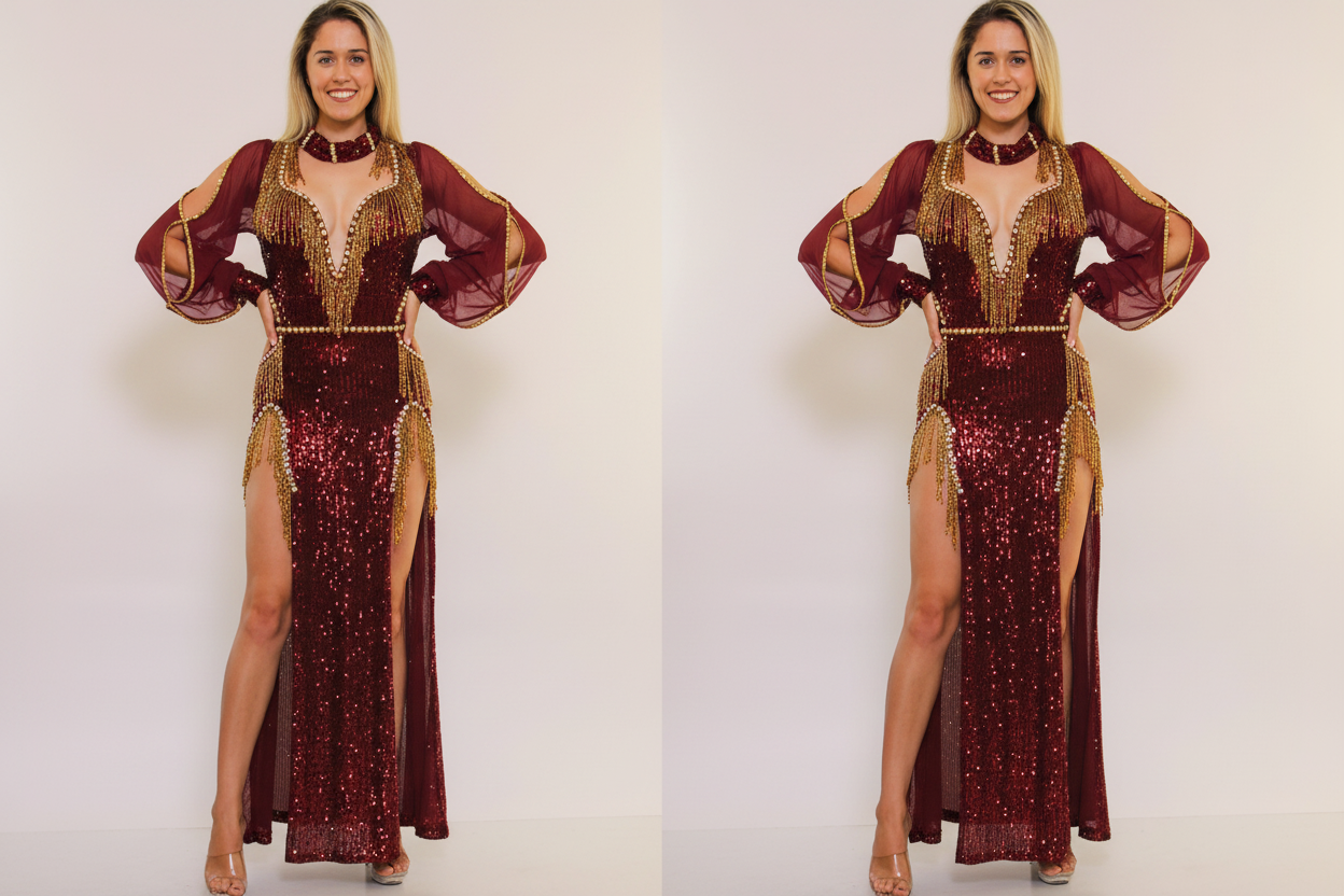 Eman Zaki  dress 25541