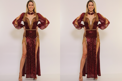 Eman Zaki  dress 25541