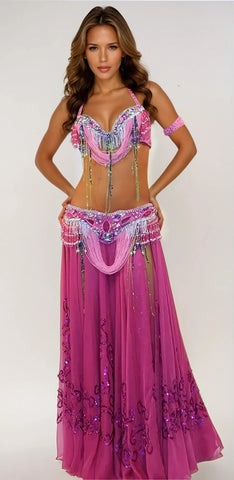 Taj Mahal Bra And Belt Set 18496