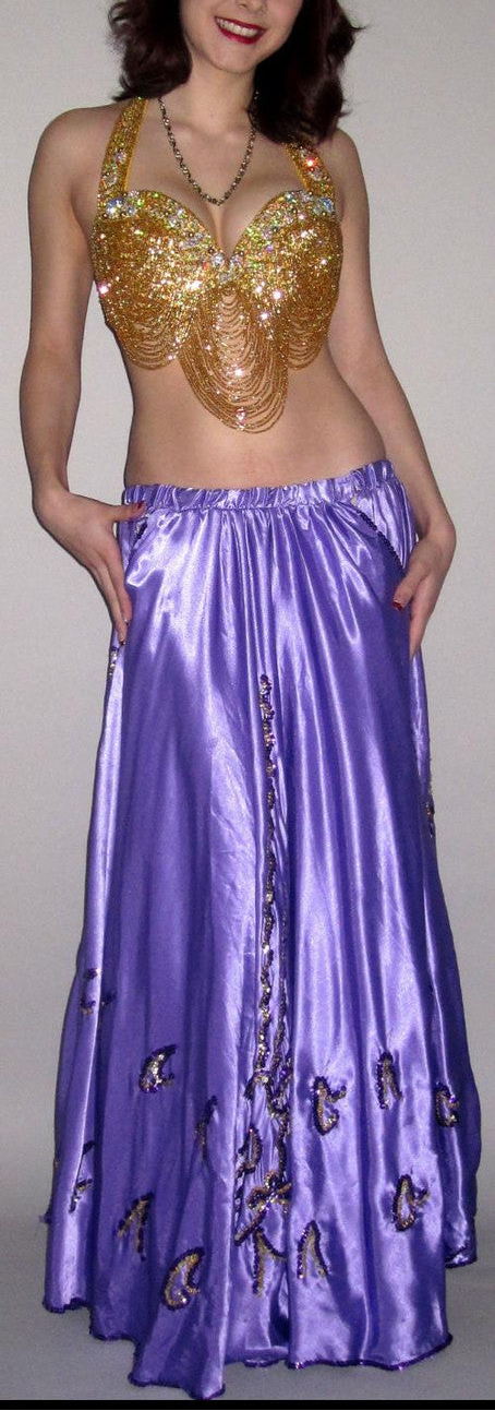 Hanan Satin Skirt 7624A