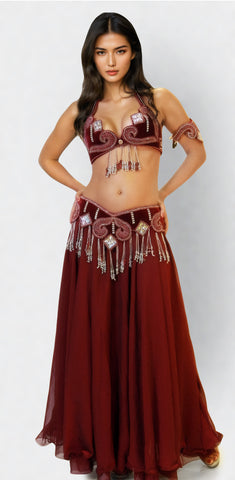 Velvet Spice Bra & Belt Set 24044