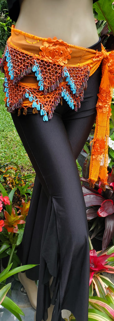 Hip Scarf with beads and sequins 24950