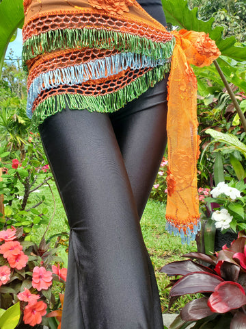 Hip Scarf with beads and sequins 24949