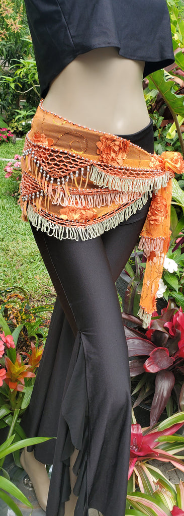 Hip Scarf with beads and sequins 24948