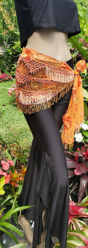 Hip Scarf with beads and sequins 24946