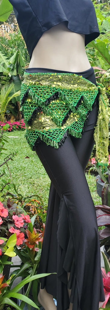 Hip Scarf with beads and sequins 24928
