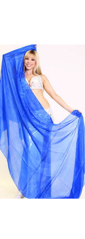 Clearance Royal Blue Silk Veil ~