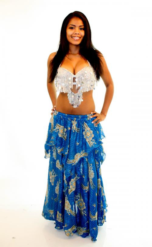 Blue Bollywood Skirt