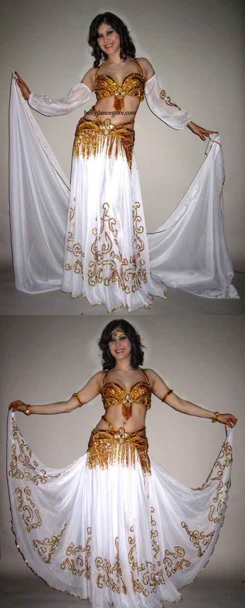 Pharaonics of Egypt Arabesque /Sohair/Soheirskirt/Veil Set 12310