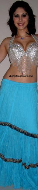 Tribal Blue Skirt
